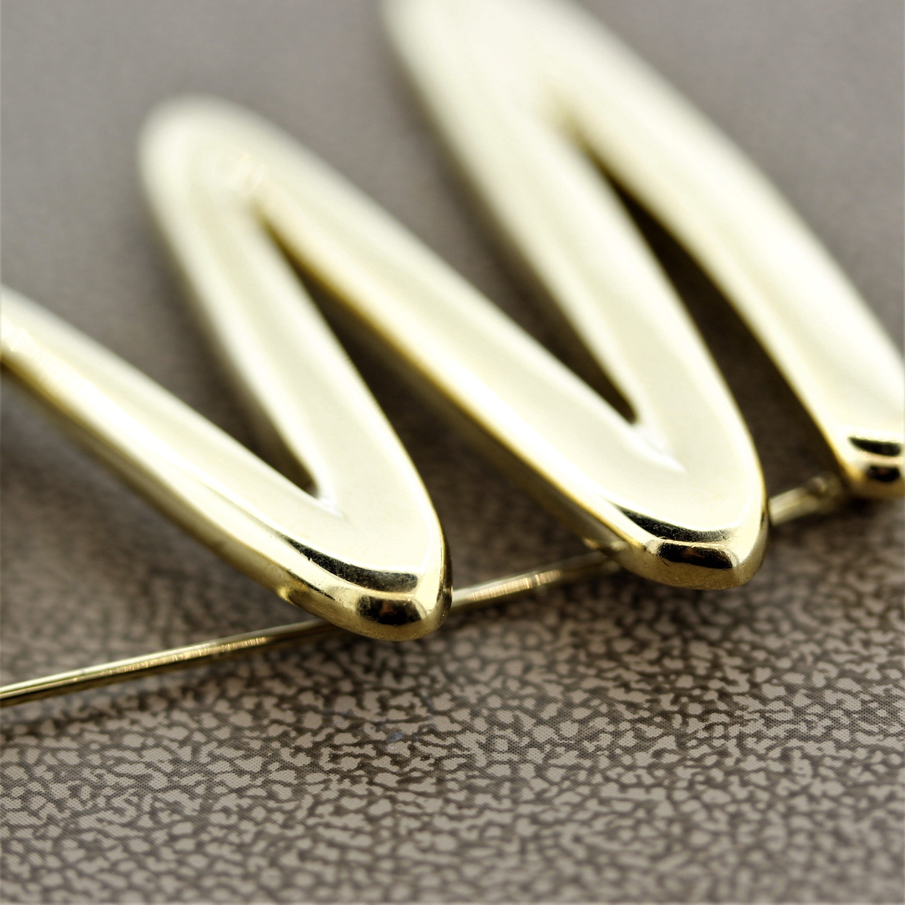 Tiffany & Co. Gold “Zig-Zag” Brooch, Paloma Picasso