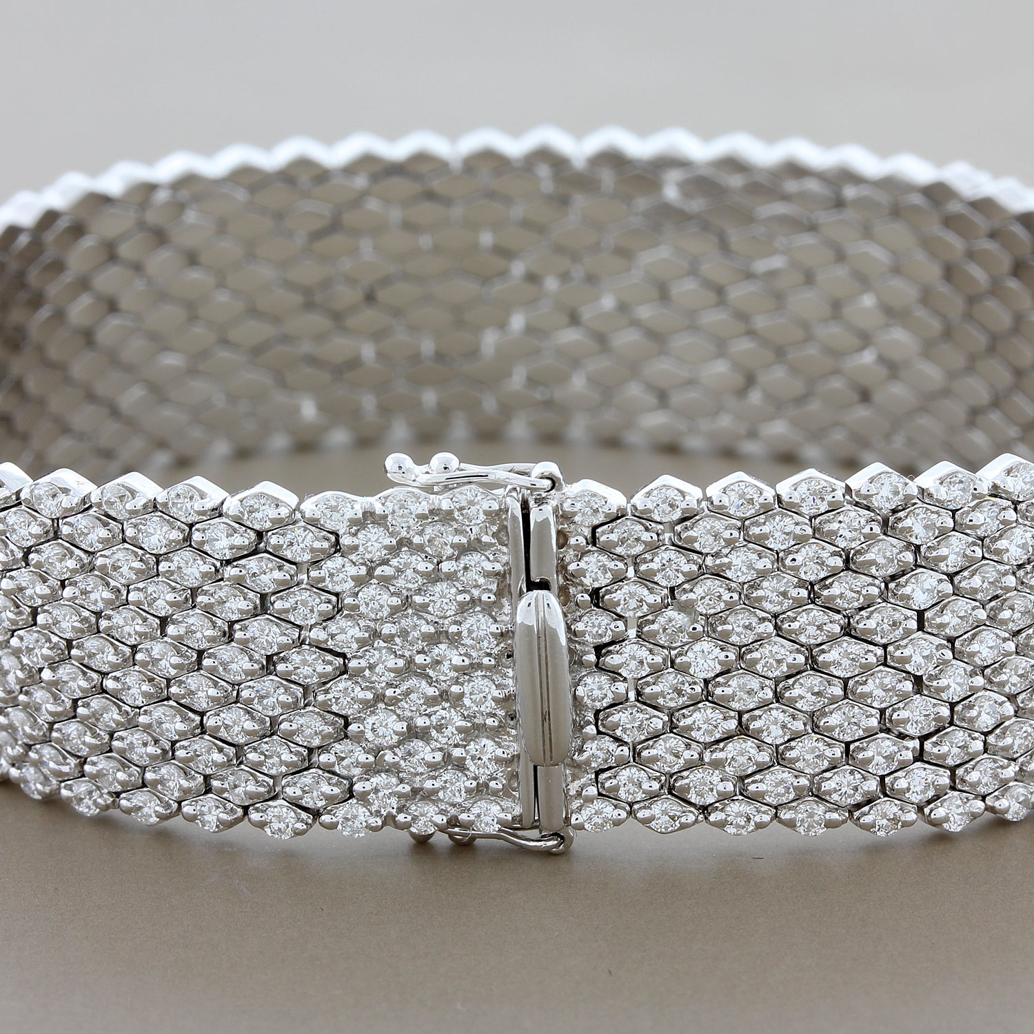 Diamond Gold Flex Bracelet