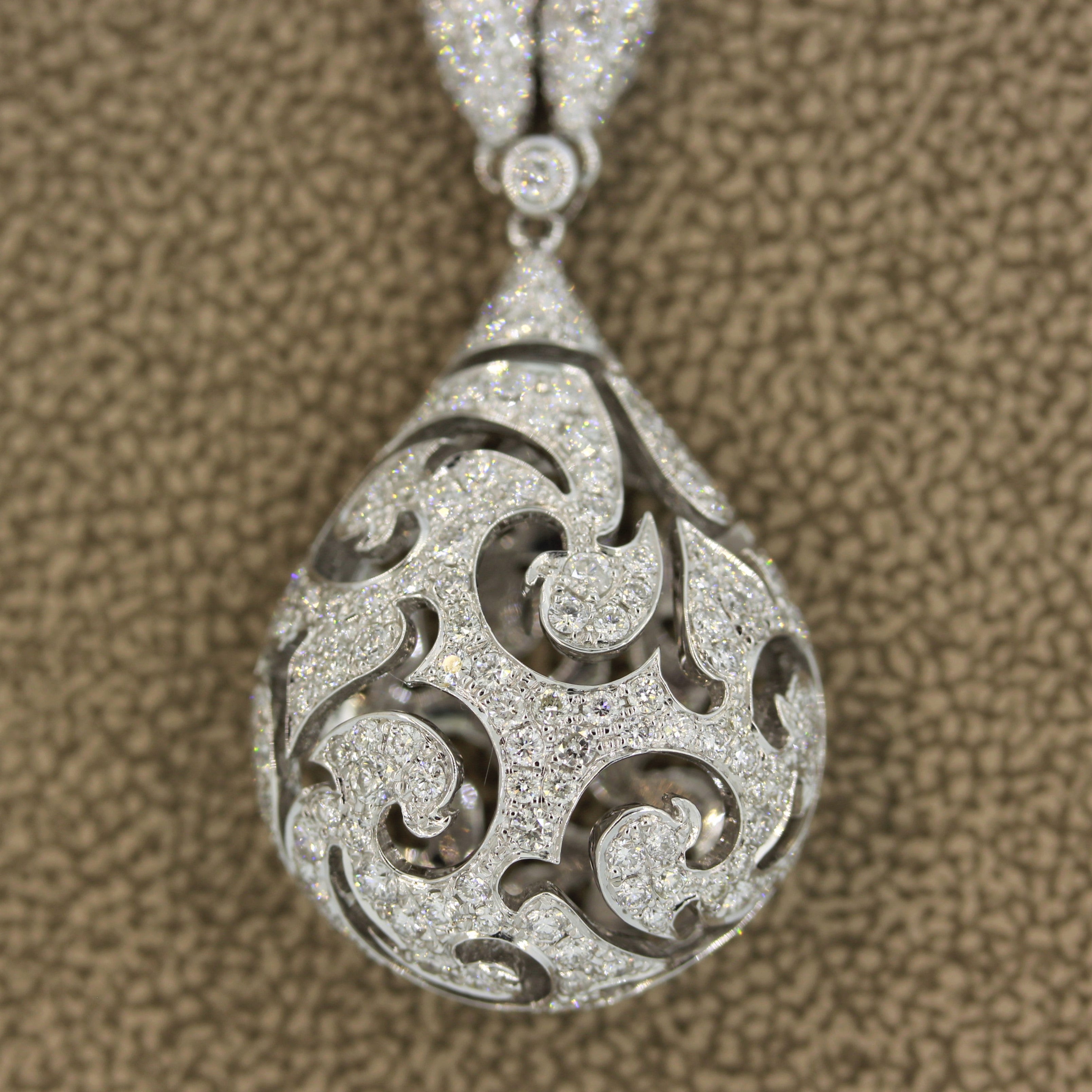 Diamond Gold “Diamond by the Yard” Chain Necklace