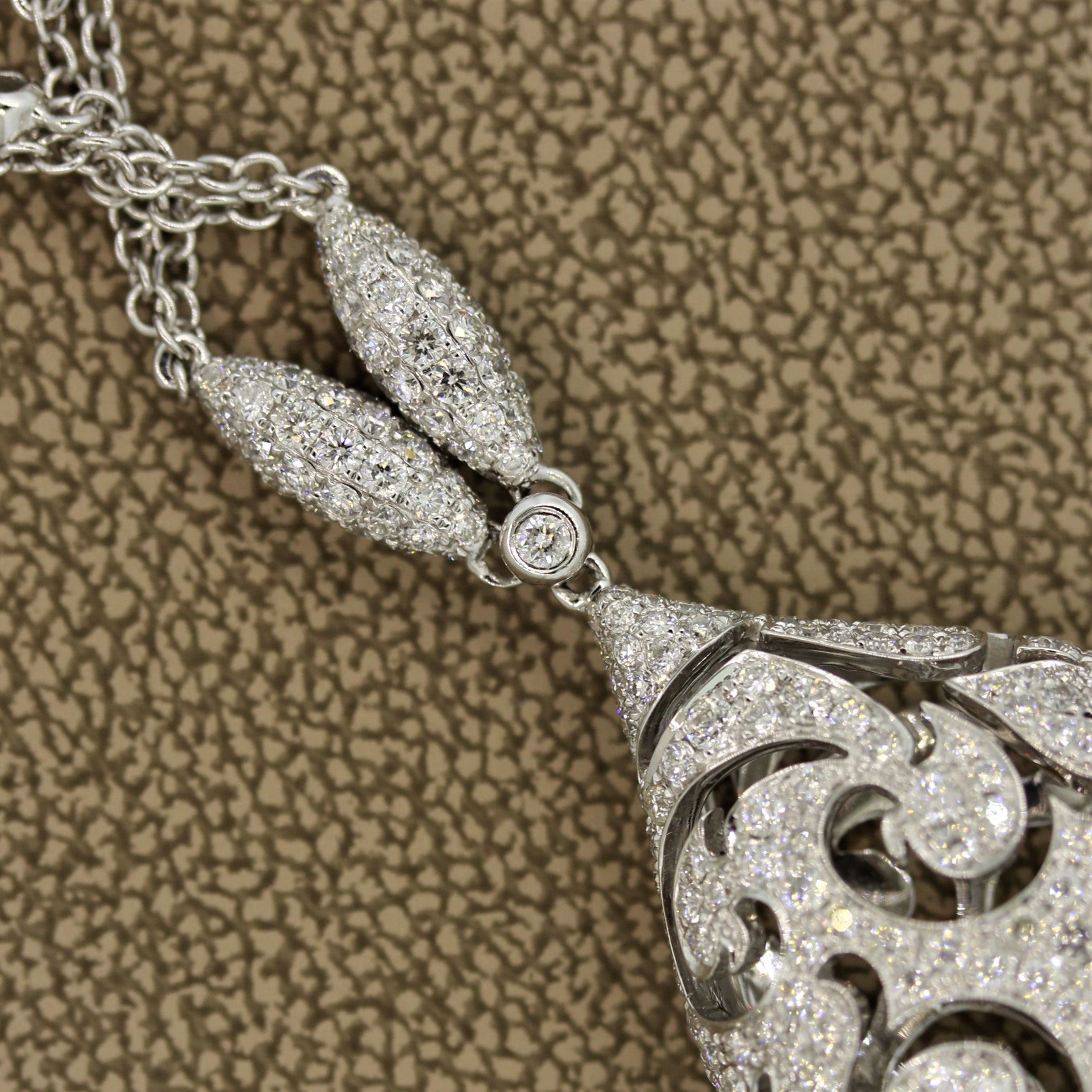 Diamond Gold “Diamond by the Yard” Chain Necklace