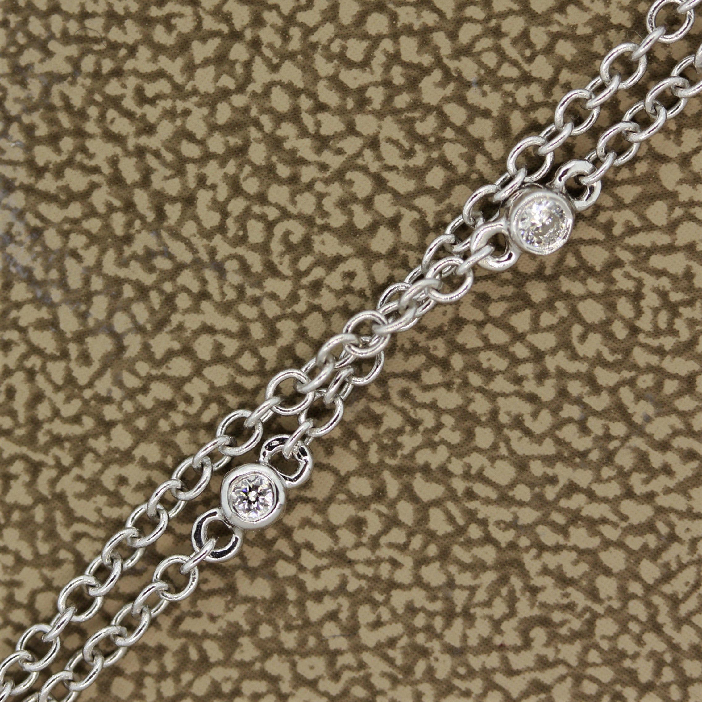 Diamond Gold “Diamond by the Yard” Chain Necklace