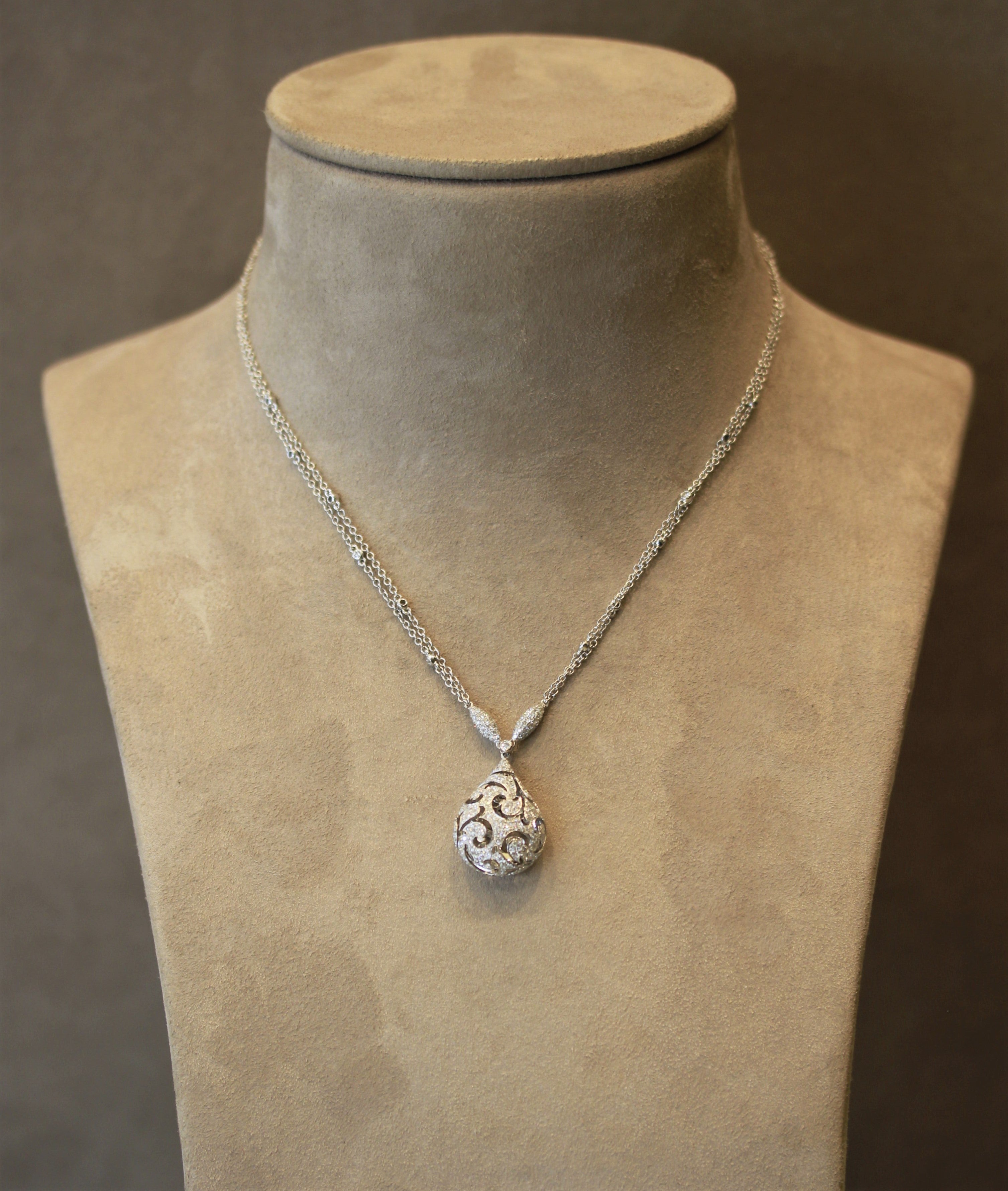 Diamond Gold “Diamond by the Yard” Chain Necklace