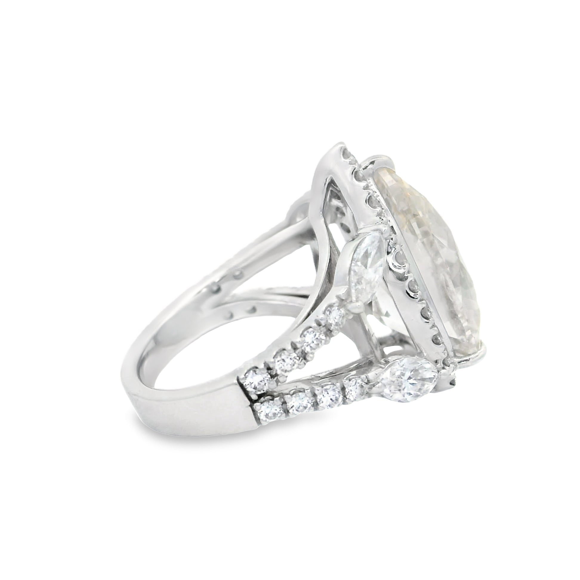 10.16 Carat Diamond Platinum Ring, GIA Certified Type 2a