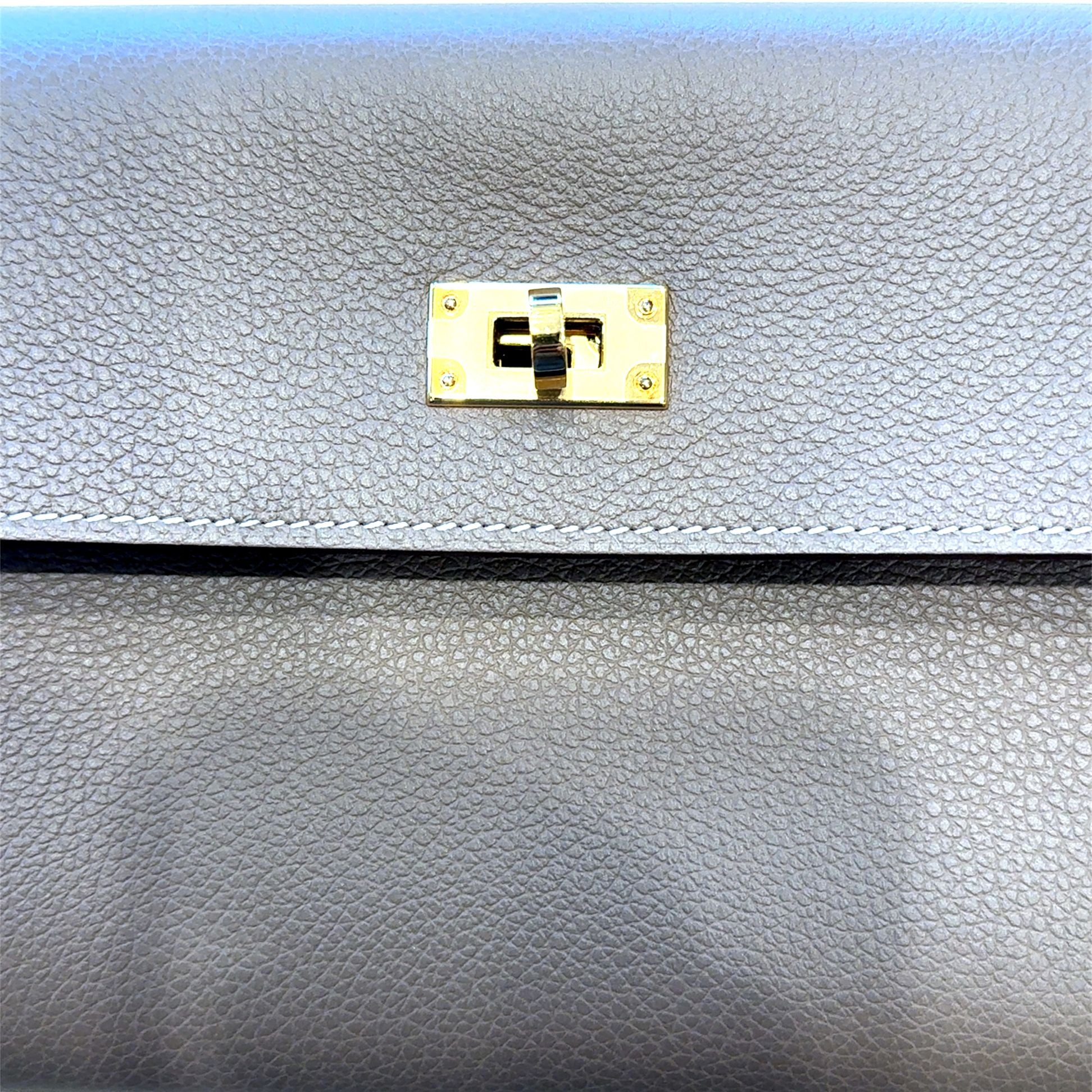 Brand New Hermes Kelly to Go Long Wallet