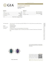 Superb 6.61 Carat Alexandrite Diamond Platinum Ring, GIA Certified