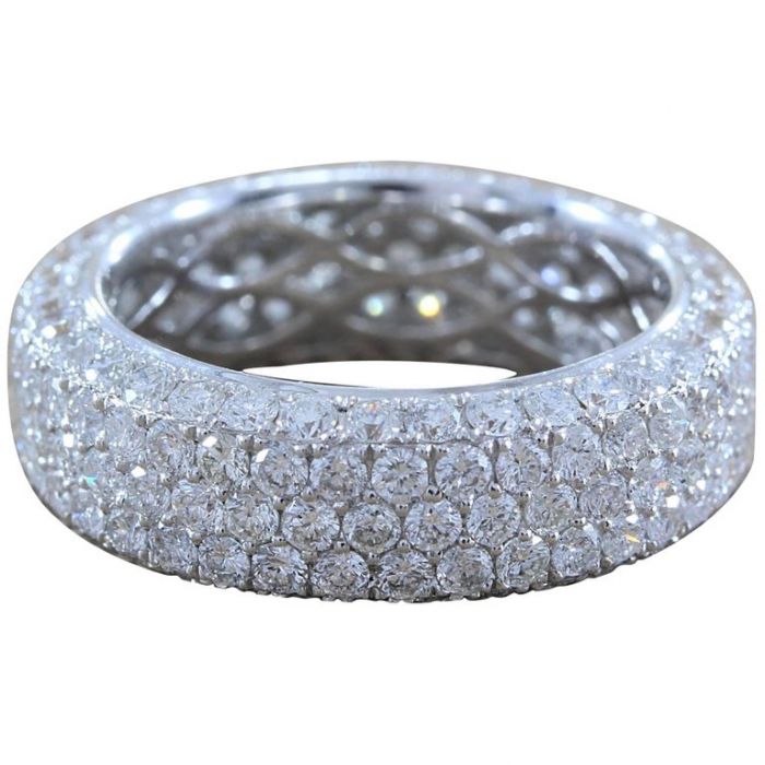 Diamond Collection Gold Eternity Band Ring