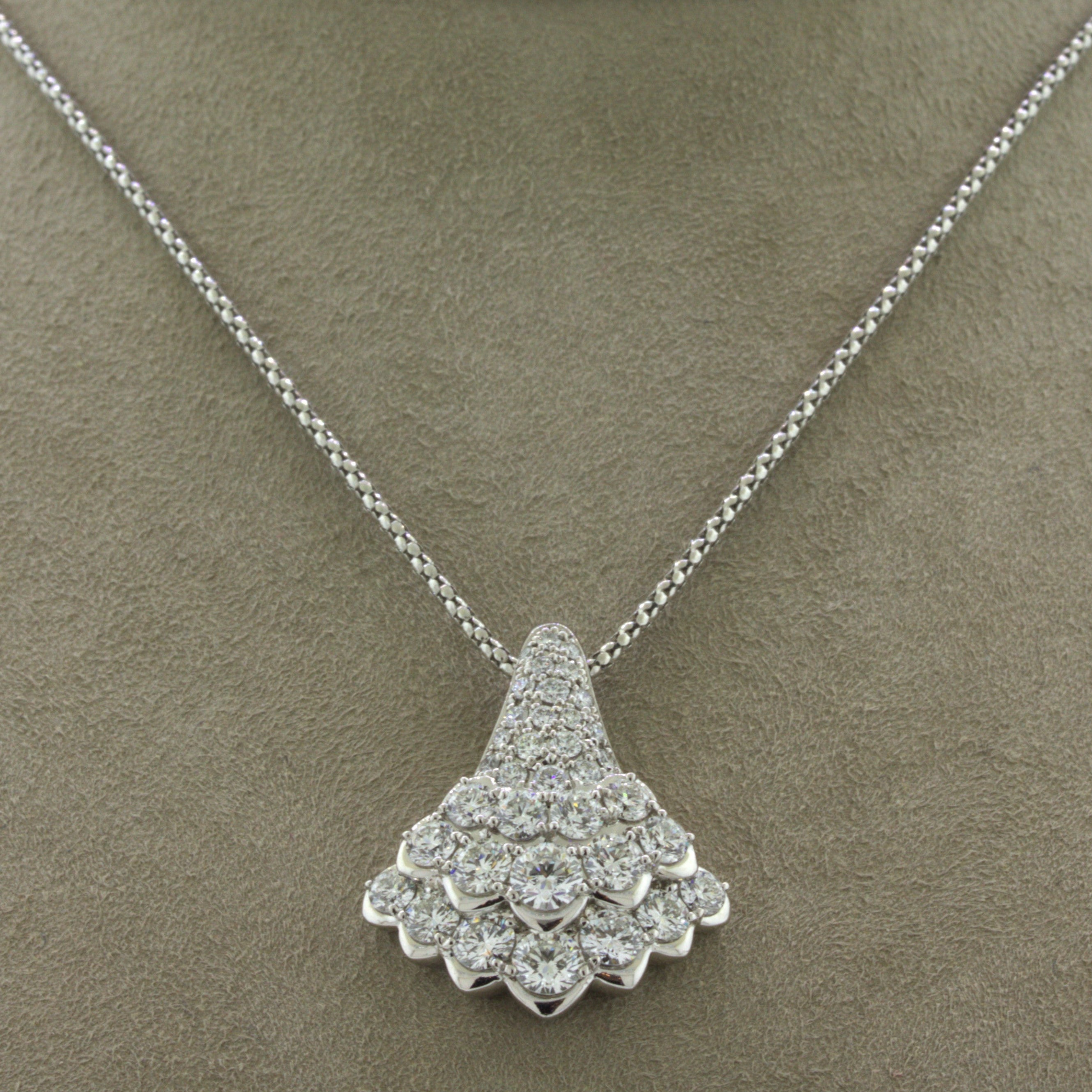 Diamond Platinum Pendant