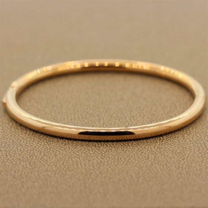 Diamond Gold Hard Bracelet