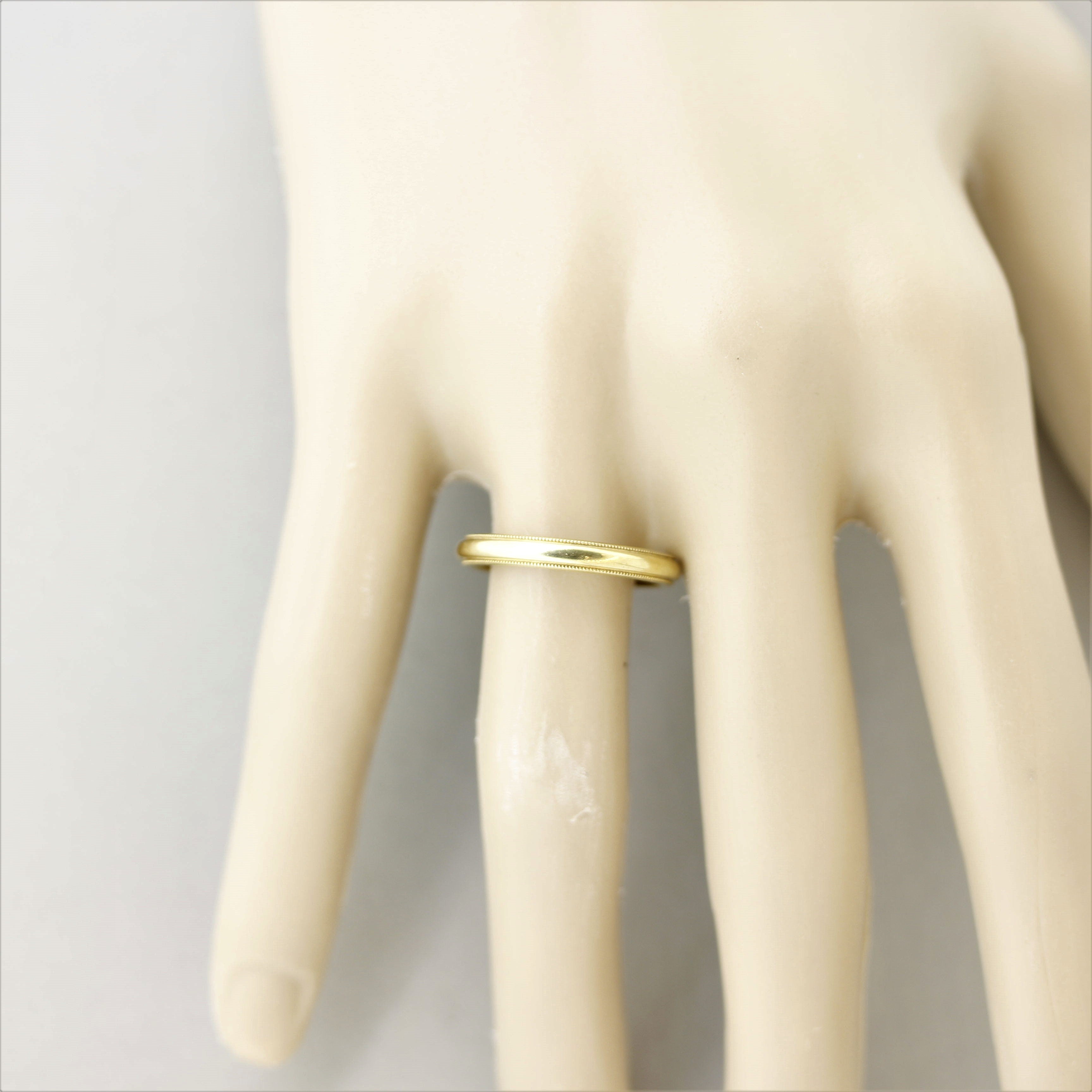 Tiffany & Co. Gold Wedding Band Ring