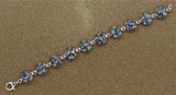 Diamond Sapphire Tourmaline Aquamarine Topaz Gold Bracelet