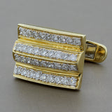 Estate Diamond Gold Cufflinks