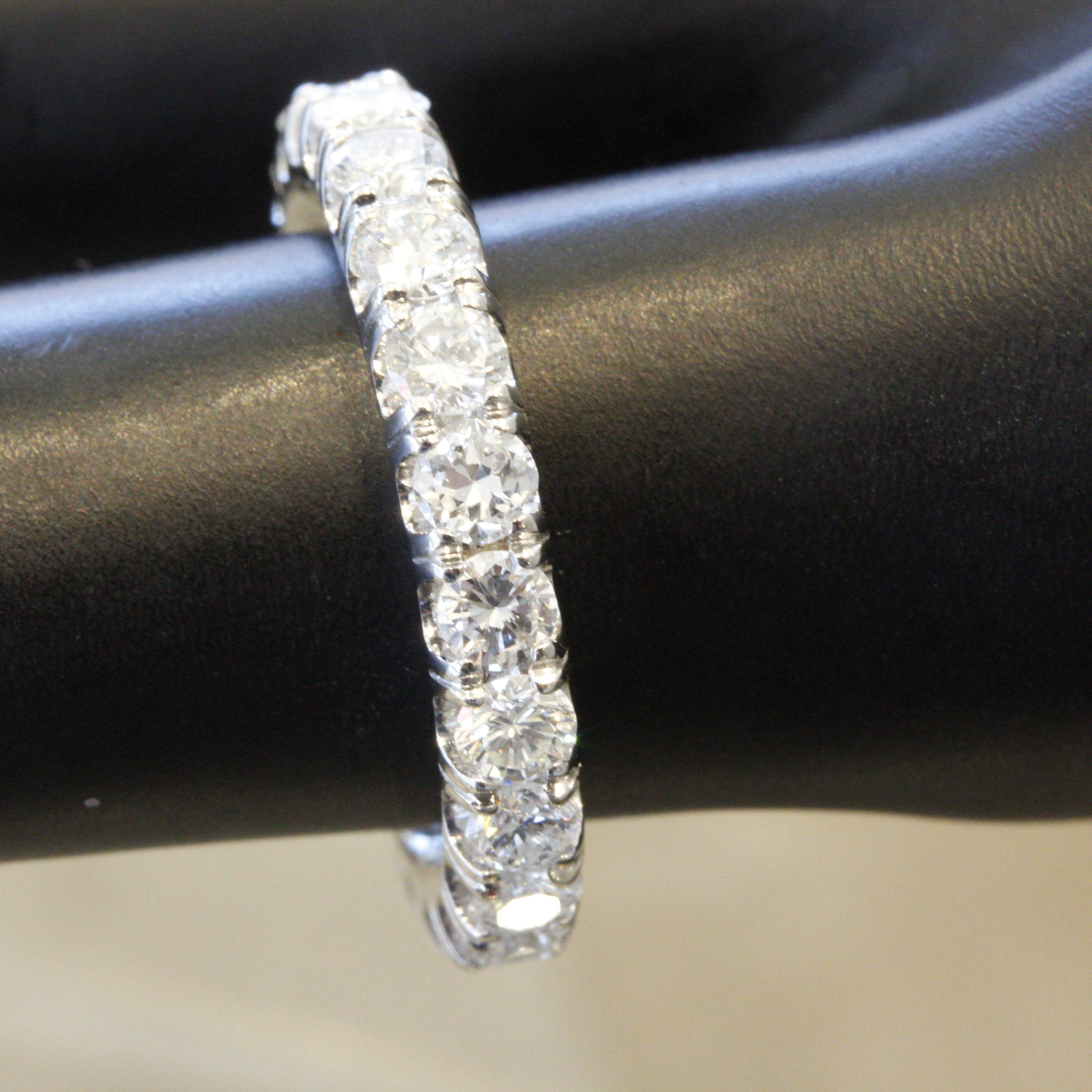 Diamond Gold Eternity Band Ring