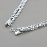 Diamond Gold Chandelier Heart Necklace