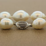 Baroque Pearl Gold Necklace