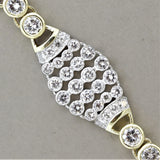 Diamond Gold-Link Choker Necklace