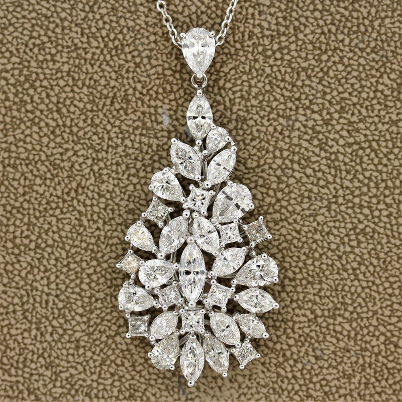 Graduated Riviera Diamond Necklace