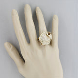 Diamond Gold Stingray Cocktail Ring