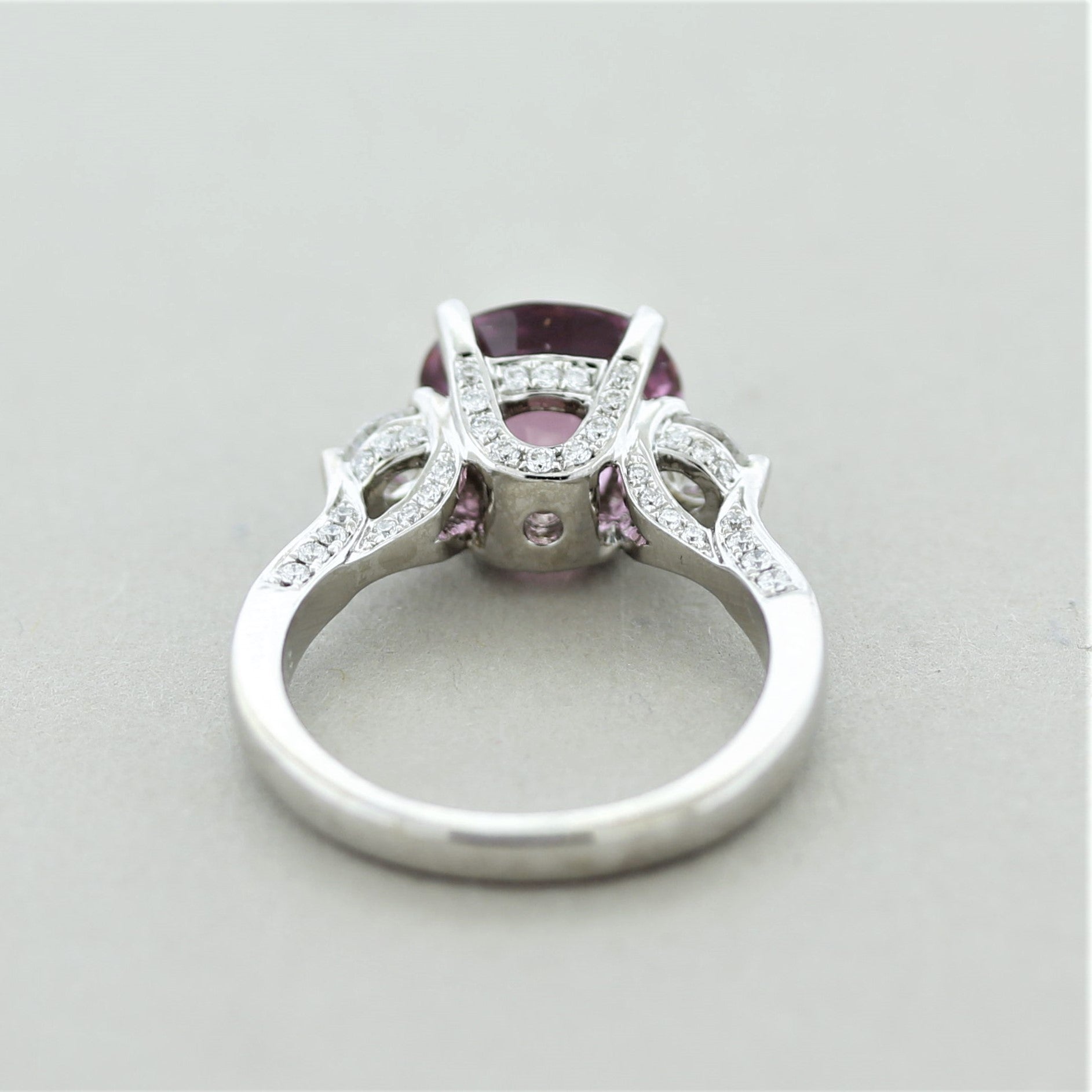 Fine Spinel Diamond Gold Ring