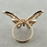 Levian Diamond Gold Butterfly Ring