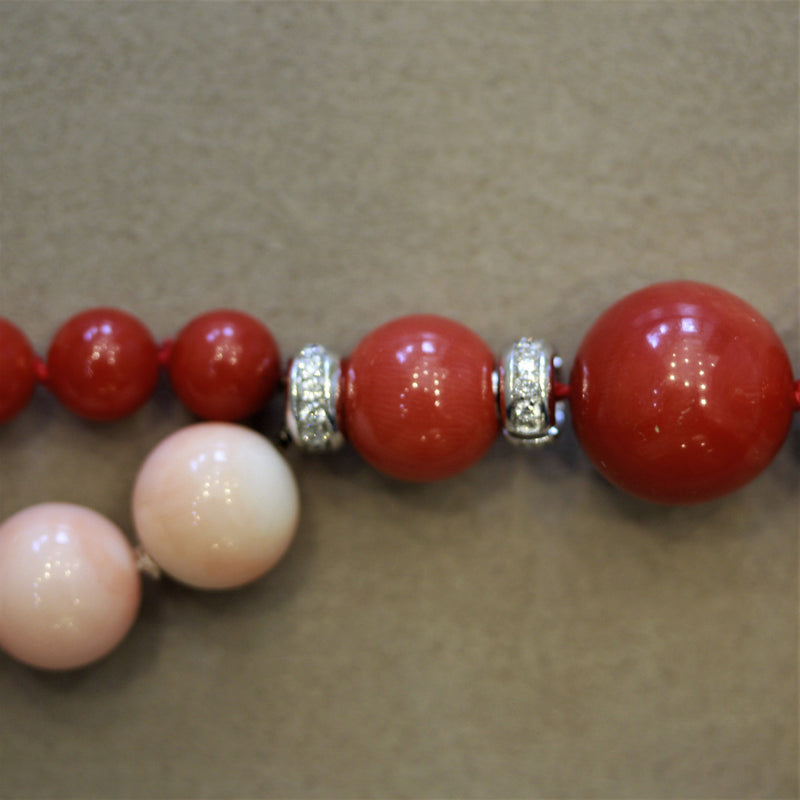 CAPRI Coral necklace item #166 - Embrace Your Desires